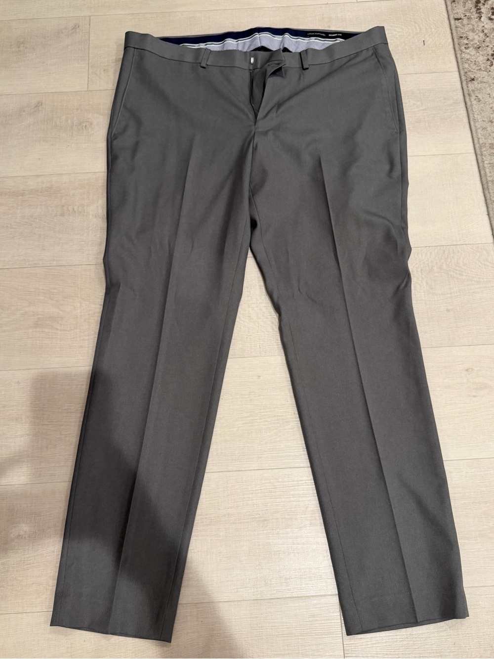 Louis Raphael Men's Charcoal Dress Pants 38 x 32